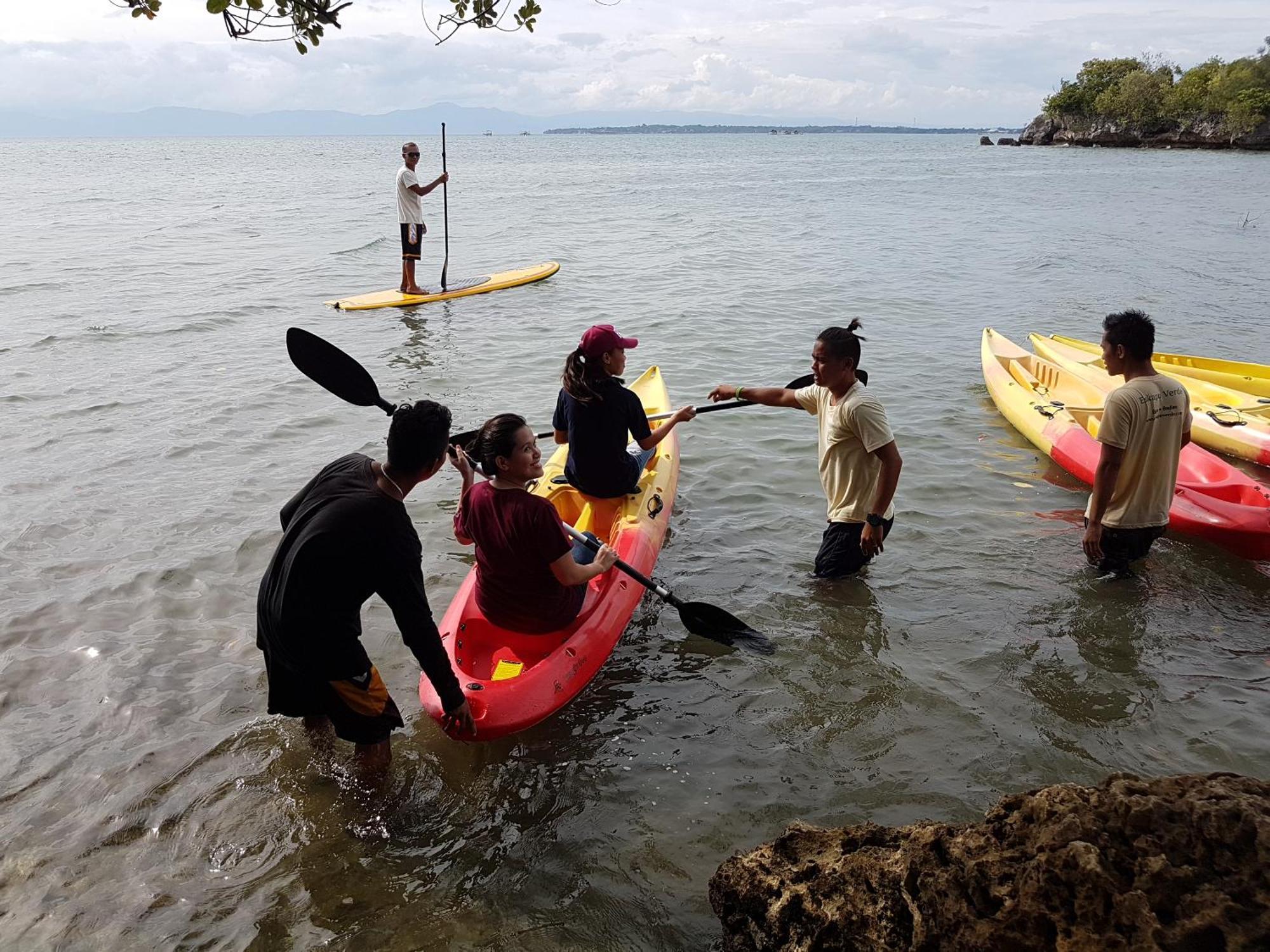 Eskapo Verde Lodge Moalboal Badian Ngoại thất bức ảnh